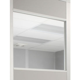 Porta-Fab Corp FW-TEMP4 Window For 4 Ft Panel 1/4 Inch Clear Tempered Safety Glass image.