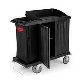 Rubbermaid Compact Housekeeping Cart with Doors 6192