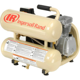 Ingersoll Rand P1IU-A9 Portable Electric Air Compressor 1 HP 4 Gallon Twin Stack 3.2 CFM
