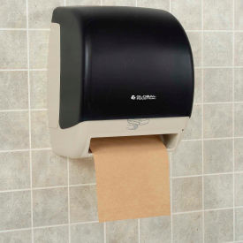 Global Industrial 640932 Global Industrial™ Automatic Paper Towel Roll Dispenser, Smoke Gray/Beige image.