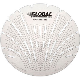 Global Industrial 640988 Global Industrial™ Urinal Screen - Melon 10 Screens/Case image.
