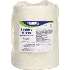 Global Industrial 641193 Global Industrial™ Facility Wipes, 800 Wipes/Refill Roll, 2 Refills/Case image.