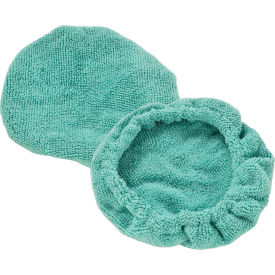 Global Industrial 641378 Global Industrial™ Replacement Carpet Bonnets for Mini Floor Scrubber, 2 Pack image.