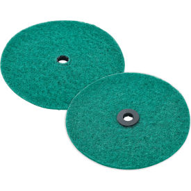 Global Industrial 641380 Global Industrial™ Replacement Scrubbing Pads for Mini Floor Scrubber, 2 Pack image.
