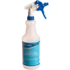 Global Industrial 641548 Global Industrial™ Trigger Spray Bottles For Glass & Hard Surface Cleaner, 32 oz., 12/Case image.