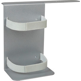 Global Industrial 641559 Global industrial™ Add-On Bracket For Universal Floor Stand, Holds Glove & Mask Boxes image.