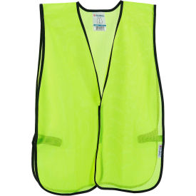 Global Industrial™ Hi-Vis Safety Vest Mesh Lime One Size