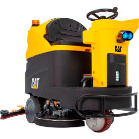 Global Industrial 641747 Cat® C40R Auto Ride-On Floor Scrubber, 40" Cleaning Path image.