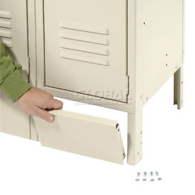 Global Industrial 652080TN Global Industrial™ Front Base For 12"W X 6"H Tan Locker image.