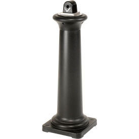 Rubbermaid Commercial Products FG9W3000BLA Rubbermaid® Groundskeeper® Tuscan Outdoor Ashtray, Black image.