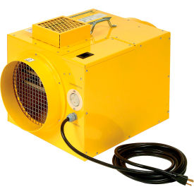Euramco Safety ED7125-HT Ramfan 8" Industrial Intrinsically Exhauster Heater Kit, 1/3 HP image.