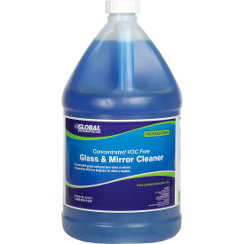 Global Industrial 670174 Global Industrial™ Concentrated VOC Free Glass & Mirror Cleaner, 1 Gallon Bottle, 2/Case image.