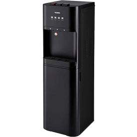 Global Industrial 670436 Global Industrial® Tri-Temp UV-C Filter Water Dispenser, Black image.
