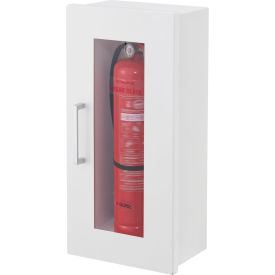 Global Industrial 670597 Global Industrial™ Fire Extinguisher Cabinet, Surface Mount, Fits 2-1/2-5 Lbs. image.