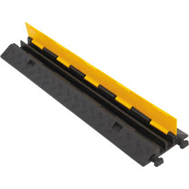 Global Industrial 670615 Global Industrial™ 2-Channel Industrial Cable Protector, 16,000 lbs. Capacity image.