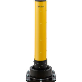 Global Industrial™ Rebounding Safety Bollard 6"" Dia. x 42""H Yellow