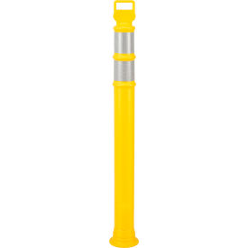 Global Industrial™ Reflective Delineator Post 49""H Yellow