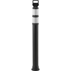 Global Industrial™ Reflective Delineator Post 49""H Black