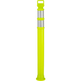 Global Industrial™ Reflective Delineator Post 49""H Lime Green