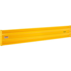 Global Industrial Steel Guard Rail 3-Rib 10L Yellow 