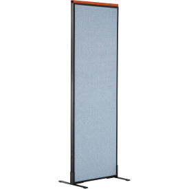 Interion Deluxe Freestanding Office Partition Panel, 24-1/4
