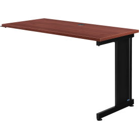 Global Industrial 695215MH Interion® 48"W Right Handed Return Table - Mahogany (SG8030) image.
