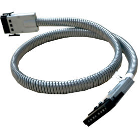 Global Industrial 695896 Interion® Modular Partition Power Pass-Through Cable, 20"L image.
