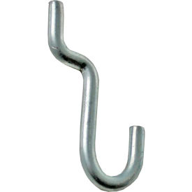 Global Approved 700022 J Hook For Slatwall & Pegboard 1.0""D x 1.75""H Metal - Pkg Qty 20