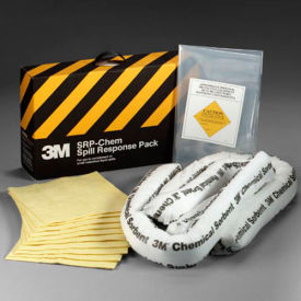 3m 7000001939 3M™ SRP-CHEM Chemical Sorbent Spill Response Pack  - 3.5 Gallon Capacity, 3 Packs/Case image.
