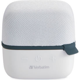Verbatim Wireless Cube Bluetooth Speaker, White