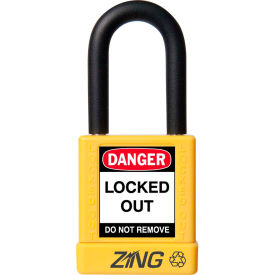 ZING RecycLock Safety Padlock, Keyed Different, 1-1/2
