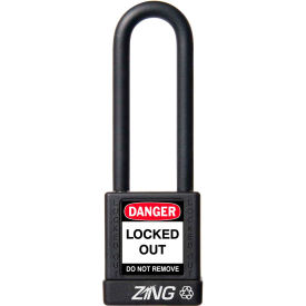 ZING RecycLock Safety Padlock, Keyed Alike, 3 ZING RecycLock Safety Padlock, Keyed Alike, 3