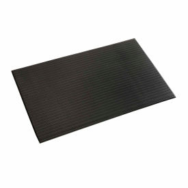 Apache Mills Inc. 2018009002XCUTS Apache Mills Soft Foot™ Ribbed Surface Mat 5/8" Thick 2 x Up to 30 Black image.