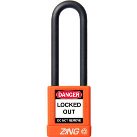ZING RecycLock Safety Padlock, Keyed Different, 3 ZING RecycLock Safety Padlock, Keyed Different, 3