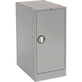 Tennsco Corp MS-1524 Tennsco® Steel Cabinet Pedestal, 15"W x 24"D, Gray image.