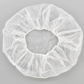 Global Industrial™ Polypropylene Bouffant Cap 24"" White 100/Bag