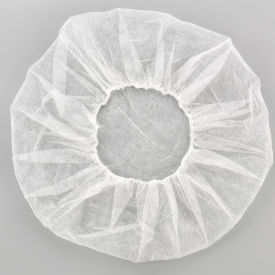 Global Industrial™ Polypropylene Bouffant Cap 28"" White 100/Bag