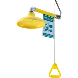 Global Industrial 708384 Global Industrial™ Emergency Drench Shower, Horizontally Mounted image.