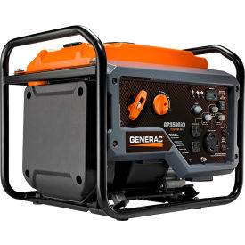 Generac Power Systems Inc 7128 Generac® Portable Open Frame Inverter Generator W/ Recoil Start, Gasoline, 3000 Rated Watts image.