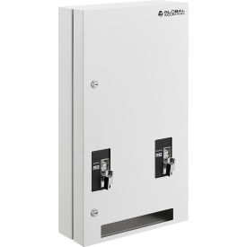 Global Industrial Feminine Hygiene Dispenser Free Vending 