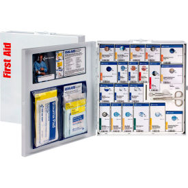 First Aid Only SmartCompliance Food Service Cabinet w/ Meds, 50 Persons, Large