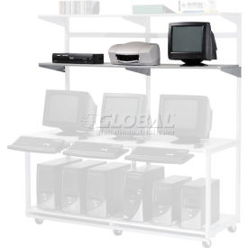 Global Industrial 752169 Global Industrial™ Additional 72"W x 18"D Shelf for LAN Workstation, 1/Pack image.