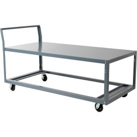 Global Industrial™ Mobile Steel Work Table 72 x 36 x 30"" 1 Shelf