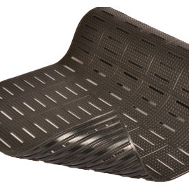 NoTrax® Niru® Versa Runner™ Traction Mat 3/8" Thick 3' x 60' Black