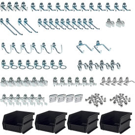 Triton Products DuraHook Kit 79 Assorted Hooks & 4 Bins