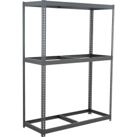 Global Industrial 3 Shelf Extra Heavy Duty Boltless Shelving Starter 60""W x 48""D x 84""H No Deck