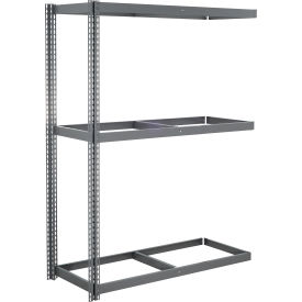 Global Industrial 3 Shelf Extra Heavy Duty Boltless Shelving Add On 72""W x 15""D x 60""H No Deck