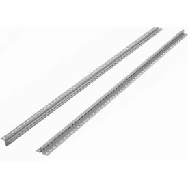 Global Industrial 790CP111 Global Industrial™ T Post, 7H, Gray, Set of 2 image.