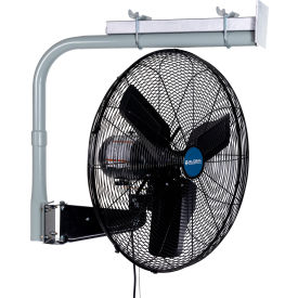 Global Industrial™ 24" Deluxe Oscillating Industrial I Beam Fan 3 Speed 8650 CFM 1/2 HP