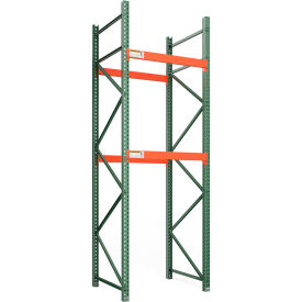 Global Industrial™ Bolted Teardrop Pallet Rack Starter 48""W x 42""D x 144""H 6590 lbs Shelf Cap